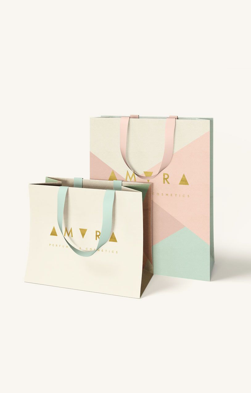Branding and packaging for cosmetic store