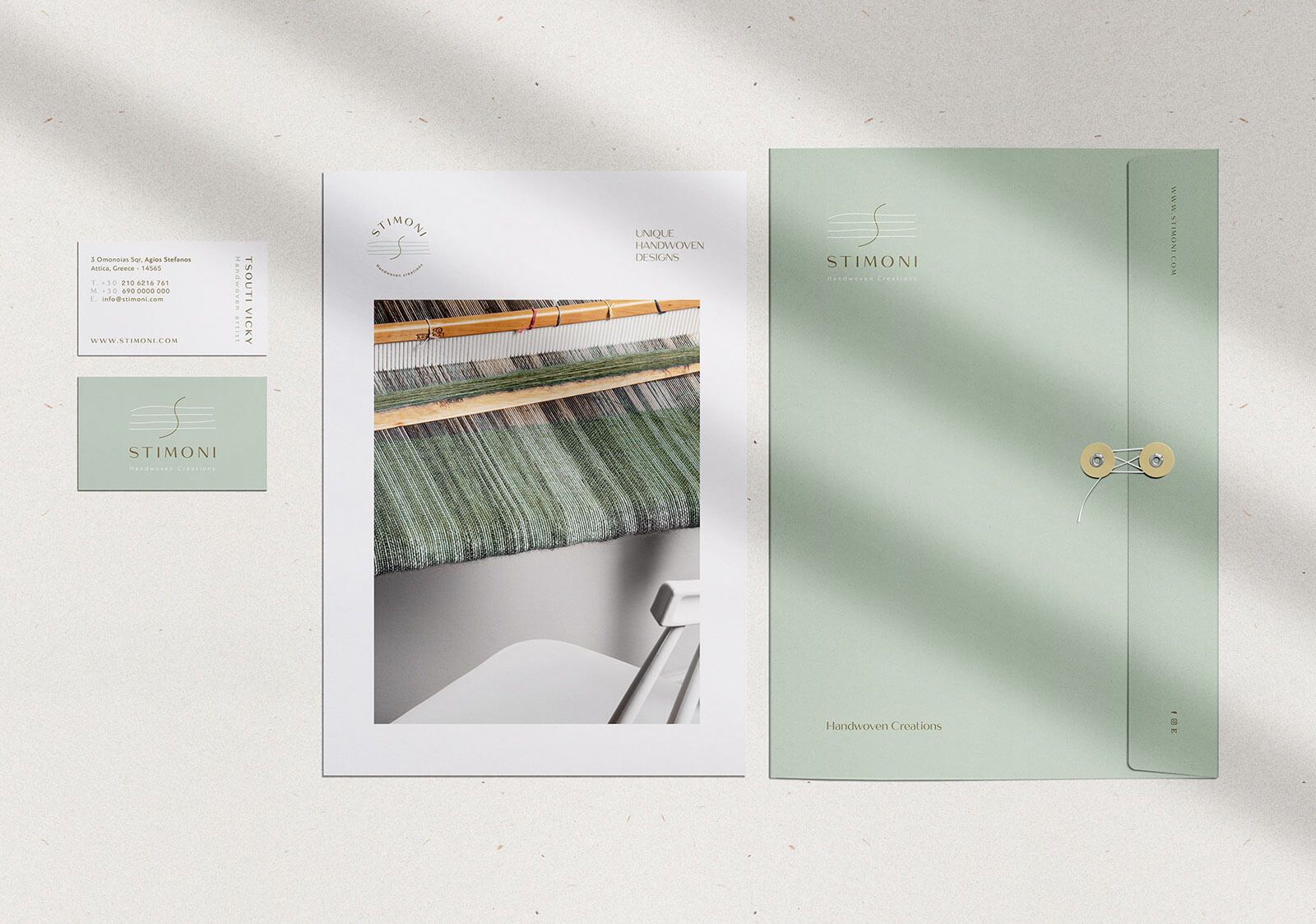 Stimoni Branding Folder Envelope Cards