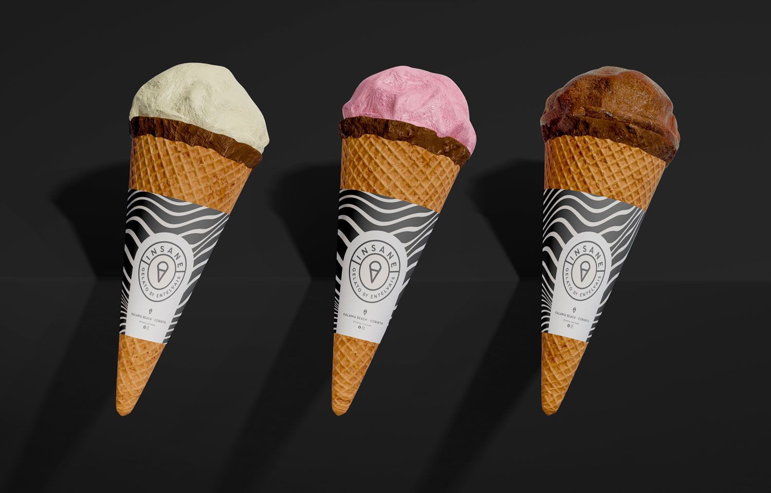 λογότυπο για gelateria