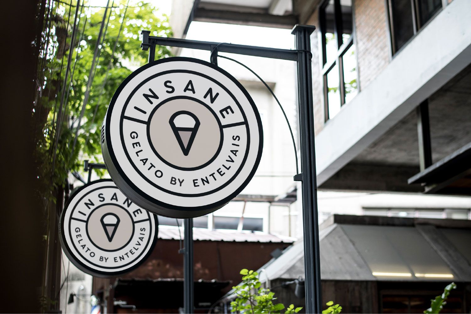 λογότυπο για gelateria