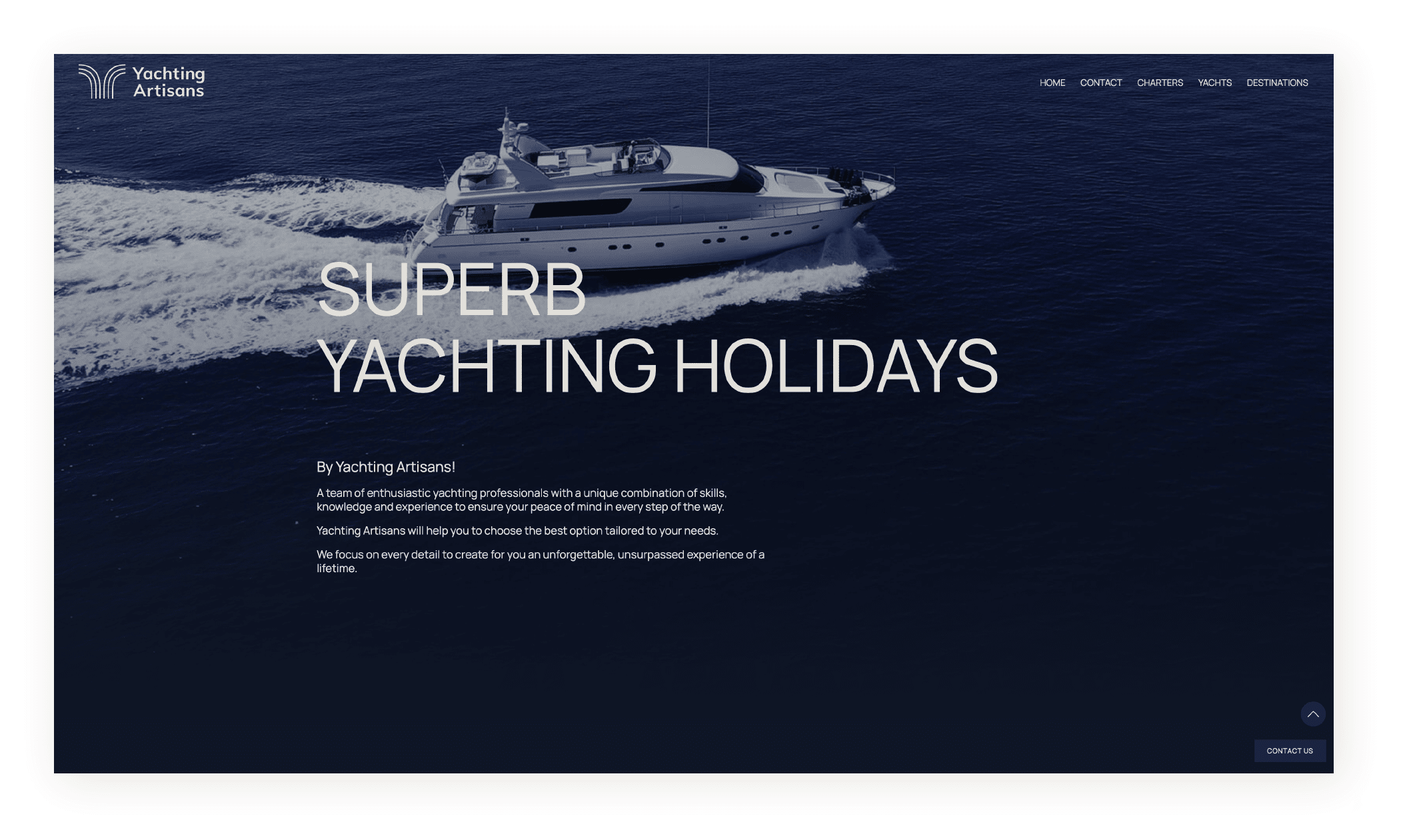 Yachting Artisans website