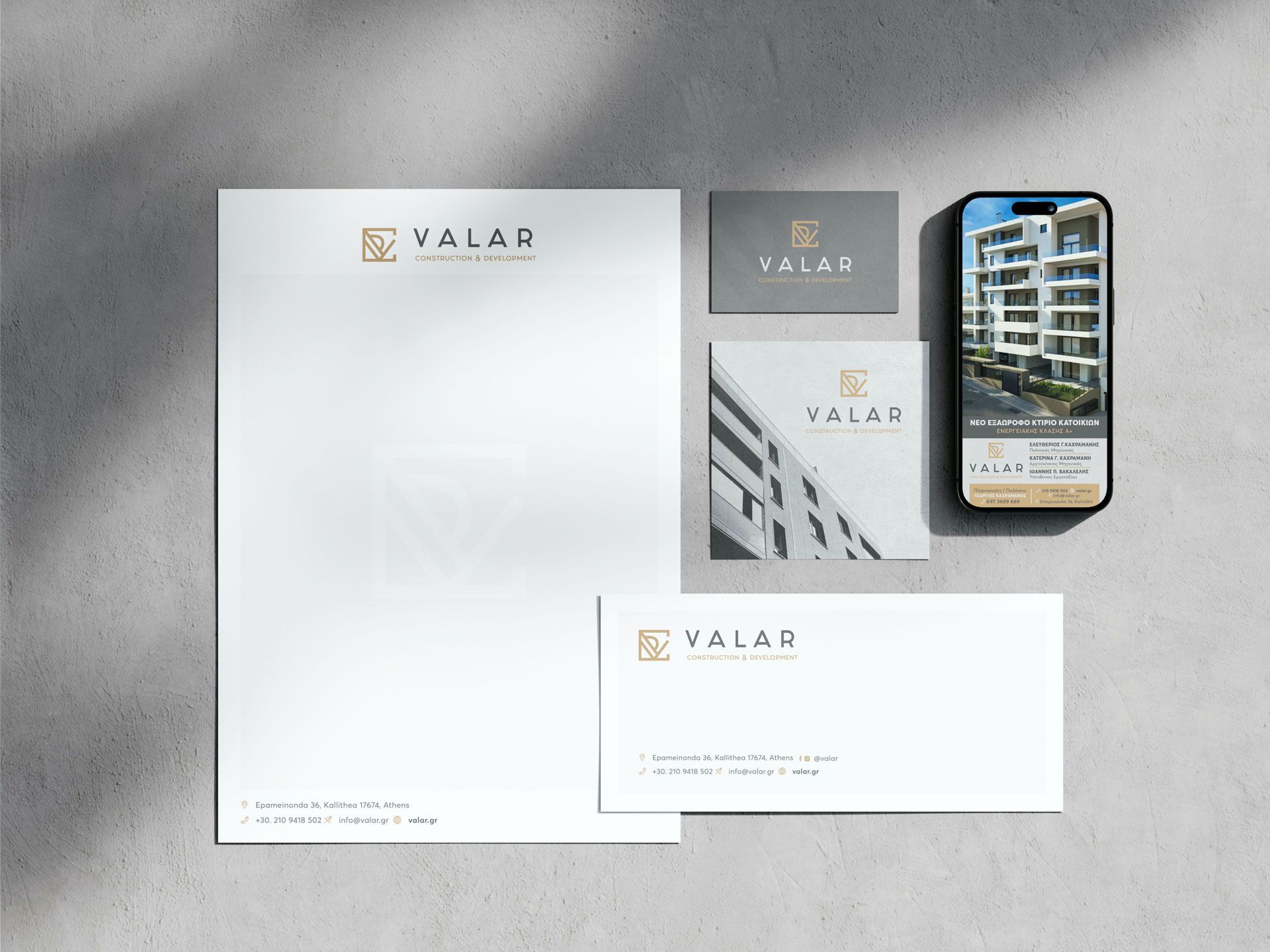 Valar Construction Company Des