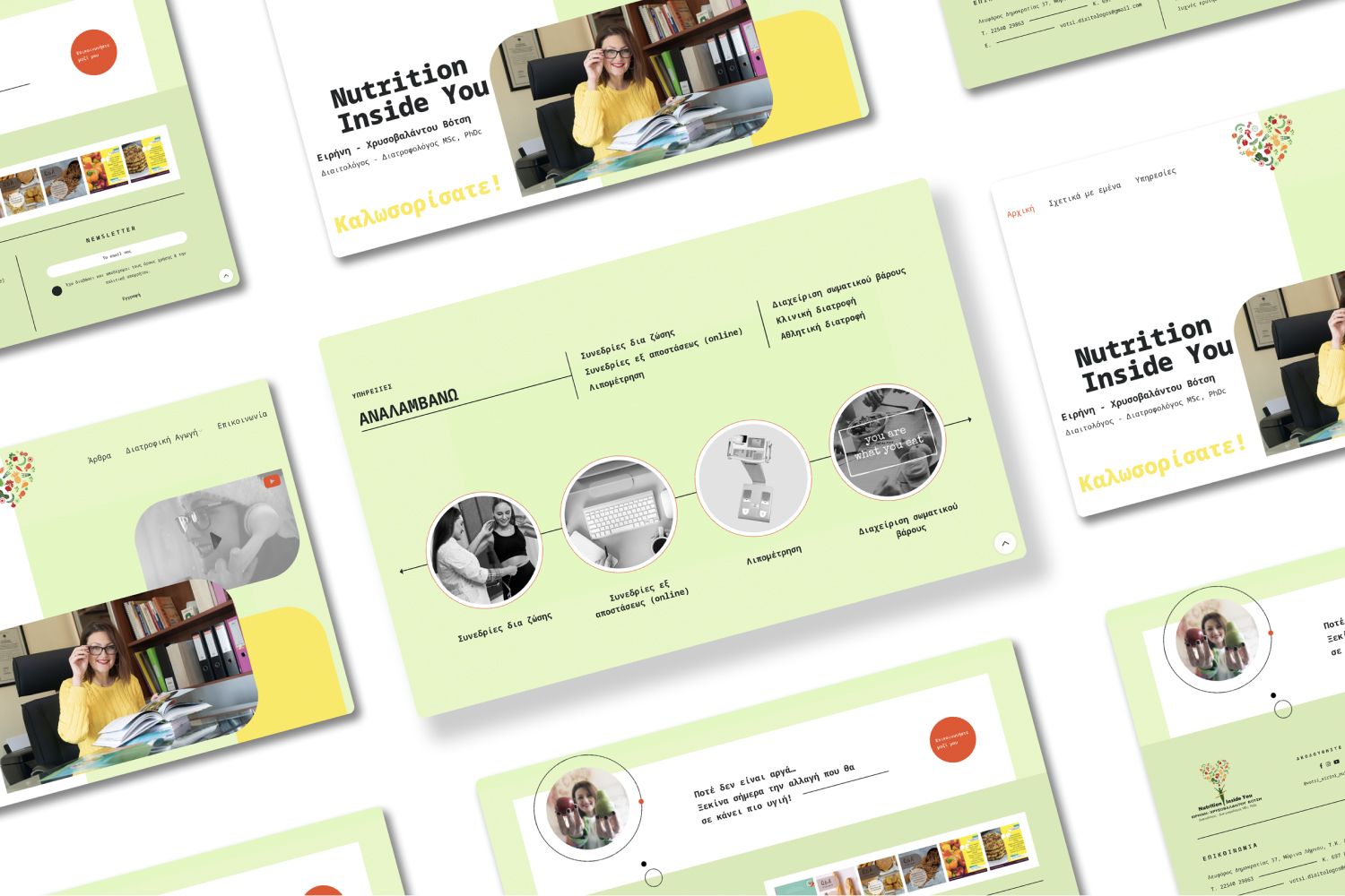 Diaitologos Votsi Dietician Branding Webdesign 5