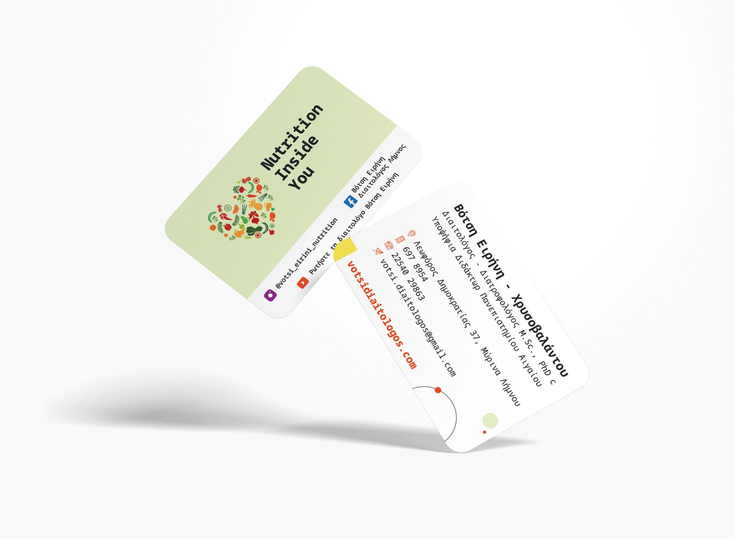 Diaitologos Votsi Dietician Branding Webdesign 6