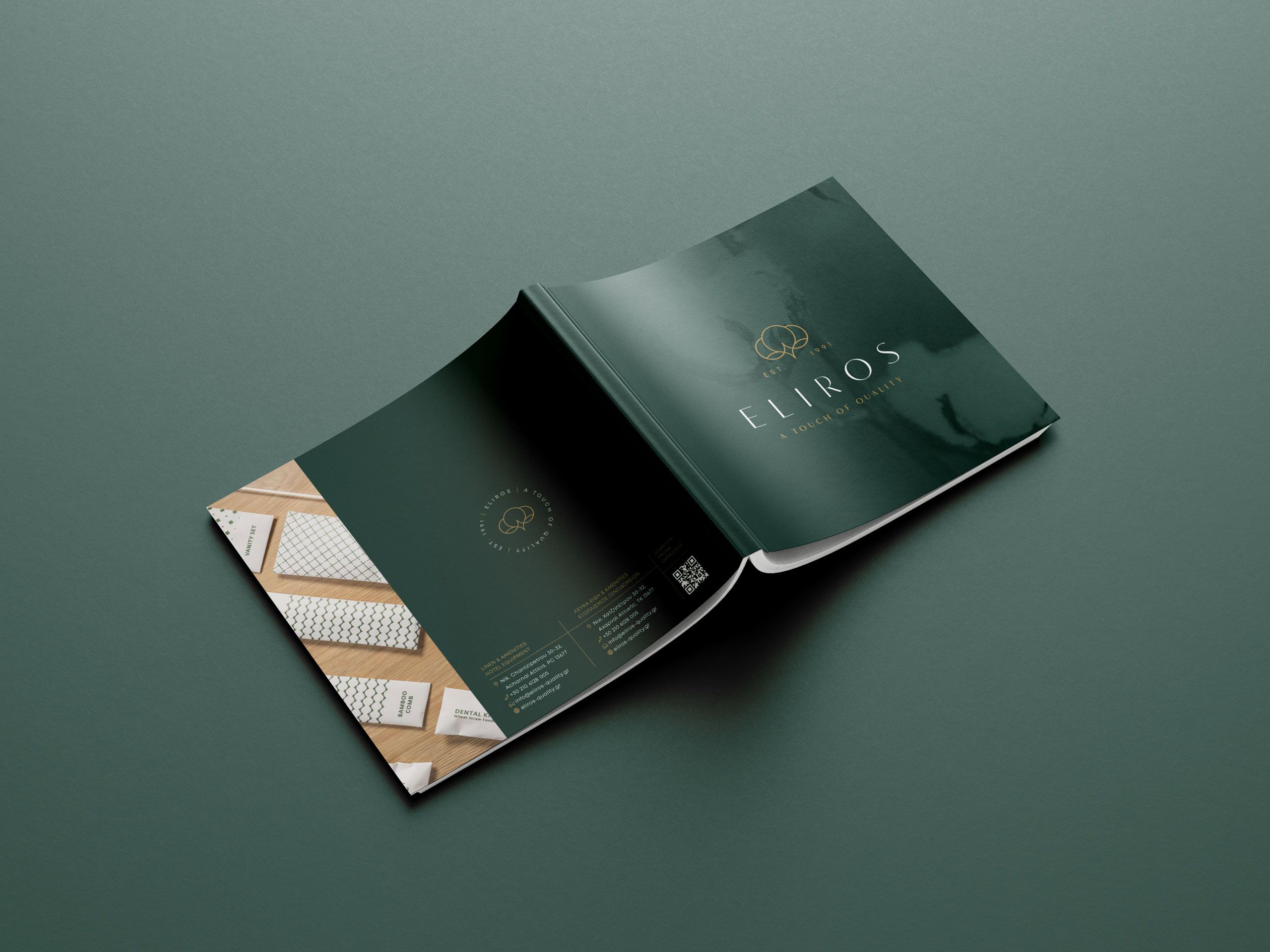 rebranding for linen manufacturing company