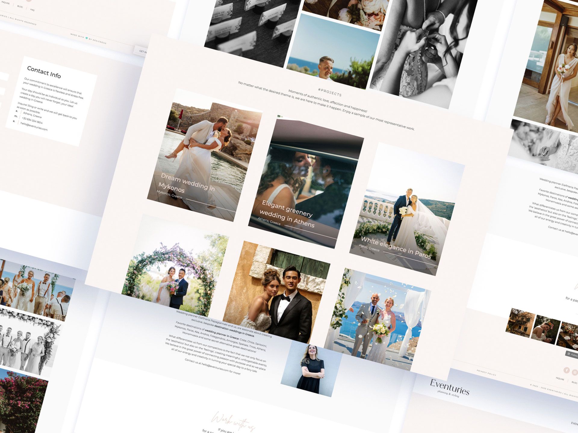 Eventuries Website Event Wedding Planer Designous 4