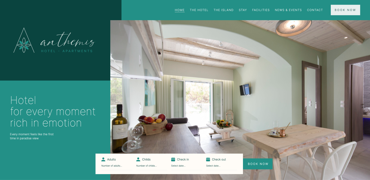 website for hotel