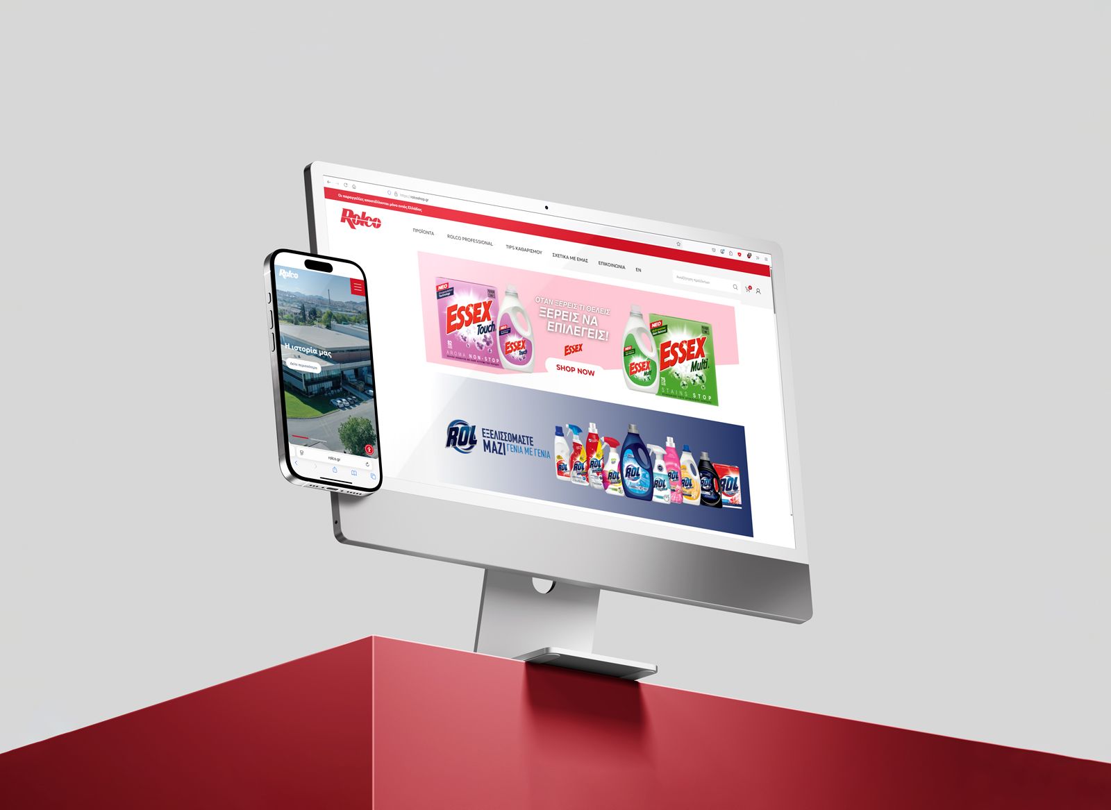 Website design for Rolco